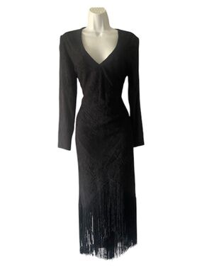 Joy Stevens California Vintage Fringe Dress